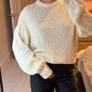 Cozy Cream Sweater Revolve